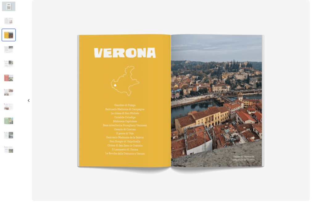 Uno degli estratti della Guida del Veneto.